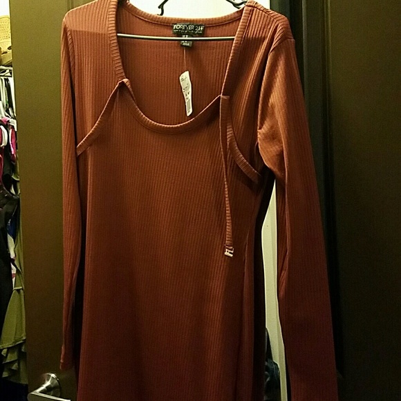 Dresses & Skirts - Orange forever 21 dress